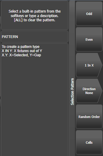 Pattern Select