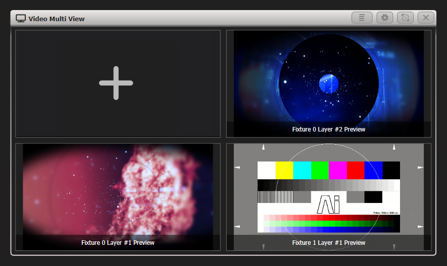 Video Multi View Window