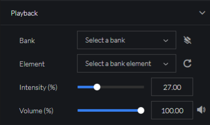 Layer Options Playback Area