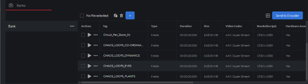Prism Player Banks