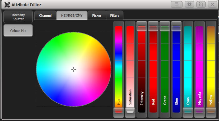 Attribute Editor - Colour Mix