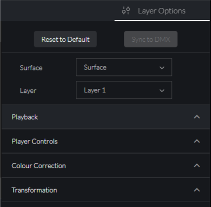 Prism Zero Layer Options